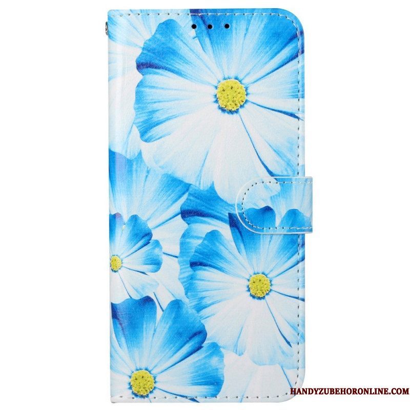 Leren Hoesje voor Xiaomi Redmi Note 11 Pro Plus 5G De Bloemenstijl