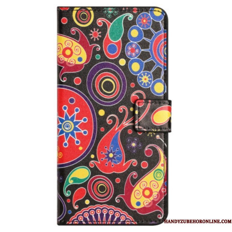 Leren Hoesje voor Xiaomi Redmi Note 12 4G Paisley