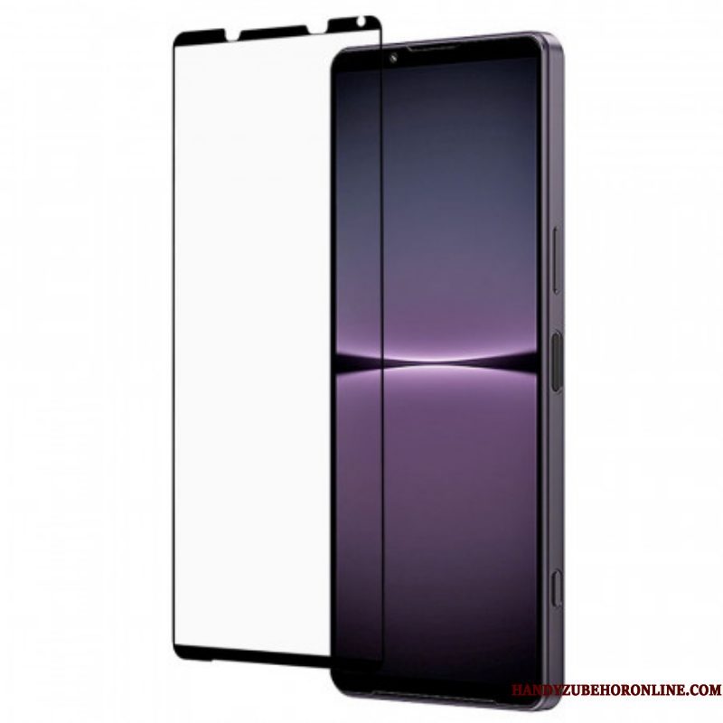 Sony Xperia 1 Iv Screenprotector Van Gehard Glas Met Zwarte Rand