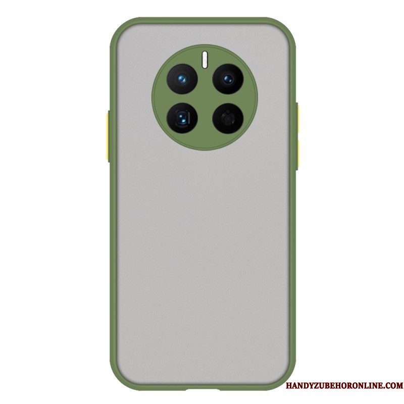 Telefoonhoesje voor Huawei Mate 50 Pro Hybride Gekleurde Randen