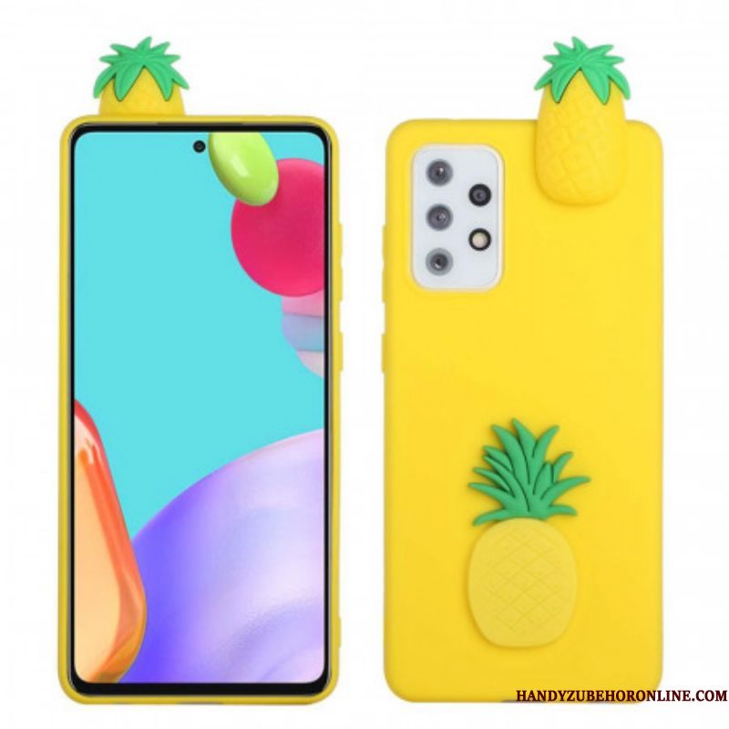 Telefoonhoesje voor Samsung Galaxy A53 5G 3d Ananas