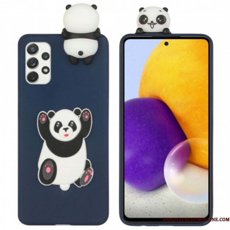 Telefoonhoesje voor Samsung Galaxy A53 5G Dikke Panda 3d