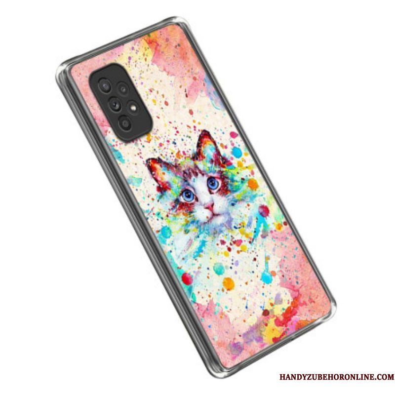 Telefoonhoesje voor Samsung Galaxy A53 5G Katten Kunst