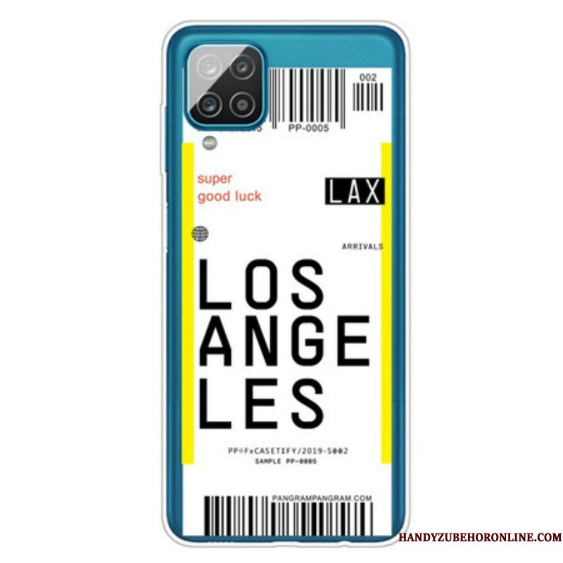 Telefoonhoesje voor Samsung Galaxy M12 / A12 Instapkaart Naar Los Angeles