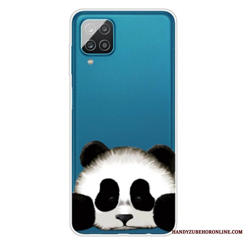 Telefoonhoesje voor Samsung Galaxy M12 / A12 Naadloze Panda