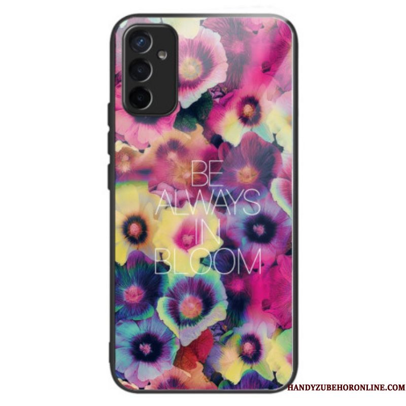 Telefoonhoesje voor Samsung Galaxy M13 Be Always In Bloom Gehard Glas