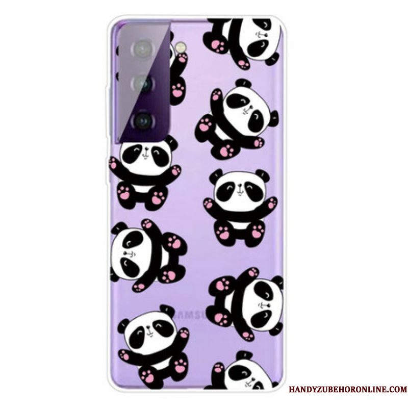 Telefoonhoesje voor Samsung Galaxy S21 FE Top Panda's Plezier