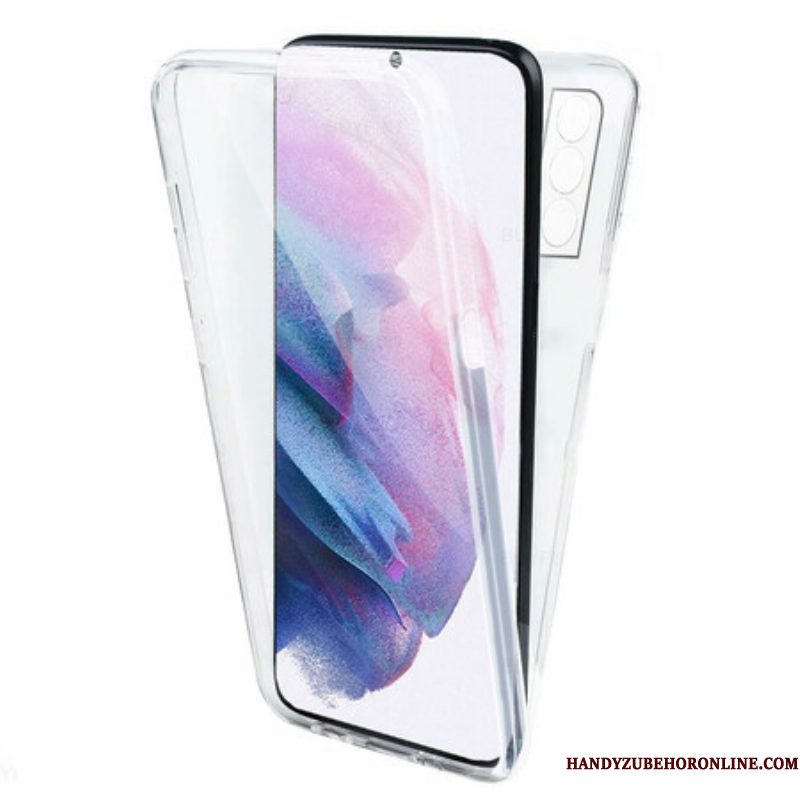 Telefoonhoesje voor Samsung Galaxy S21 FE Transparante Voorkant Achterkant