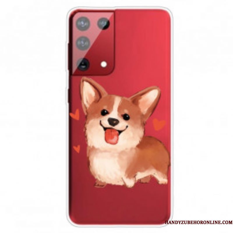 Telefoonhoesje voor Samsung Galaxy S21 Ultra 5G Mijn Kleine Hond