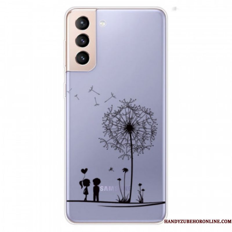 Telefoonhoesje voor Samsung Galaxy S22 Plus 5G Paardebloem Liefde