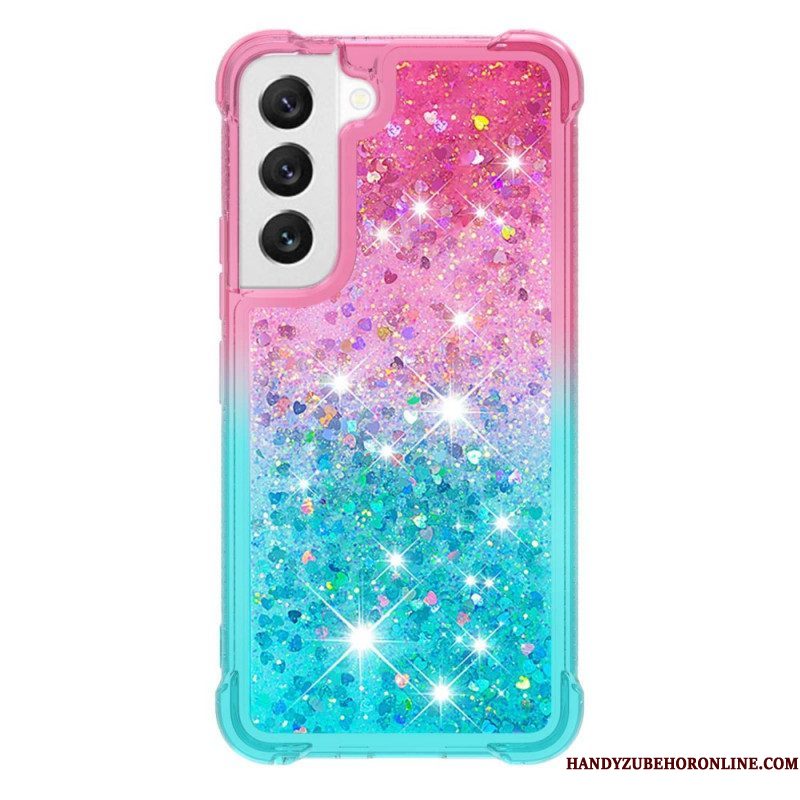 Telefoonhoesje voor Samsung Galaxy S23 5G Kleur Pailletten