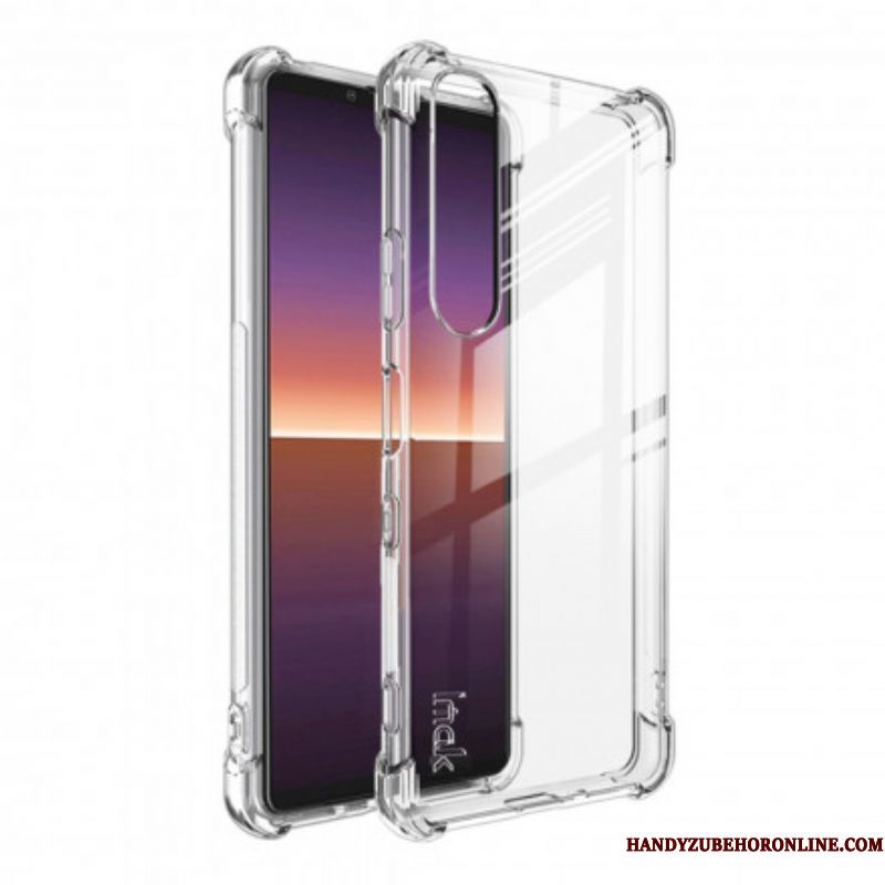 Telefoonhoesje voor Sony Xperia 1 III Transparant Met Imak Screen Film