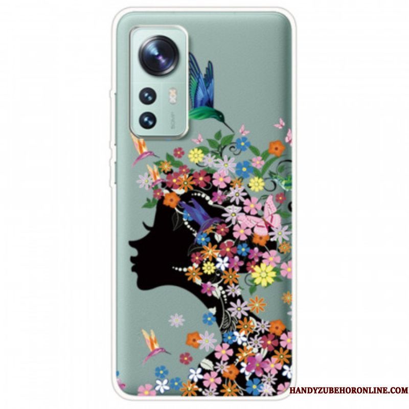 Telefoonhoesje voor Xiaomi 12 / 12X Mooi Bloemhoofd