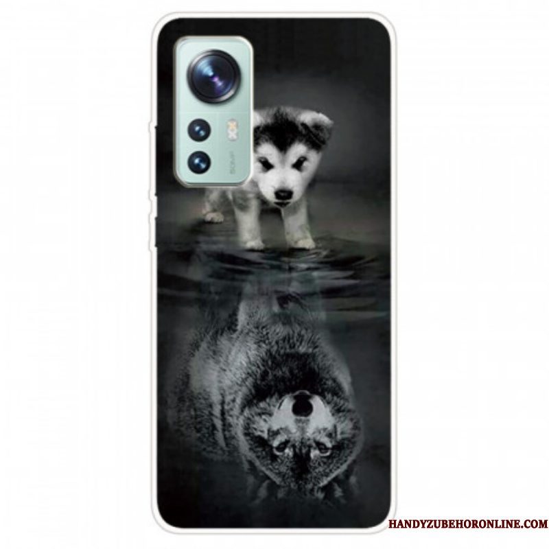 Telefoonhoesje voor Xiaomi 12 / 12X Puppy-droom