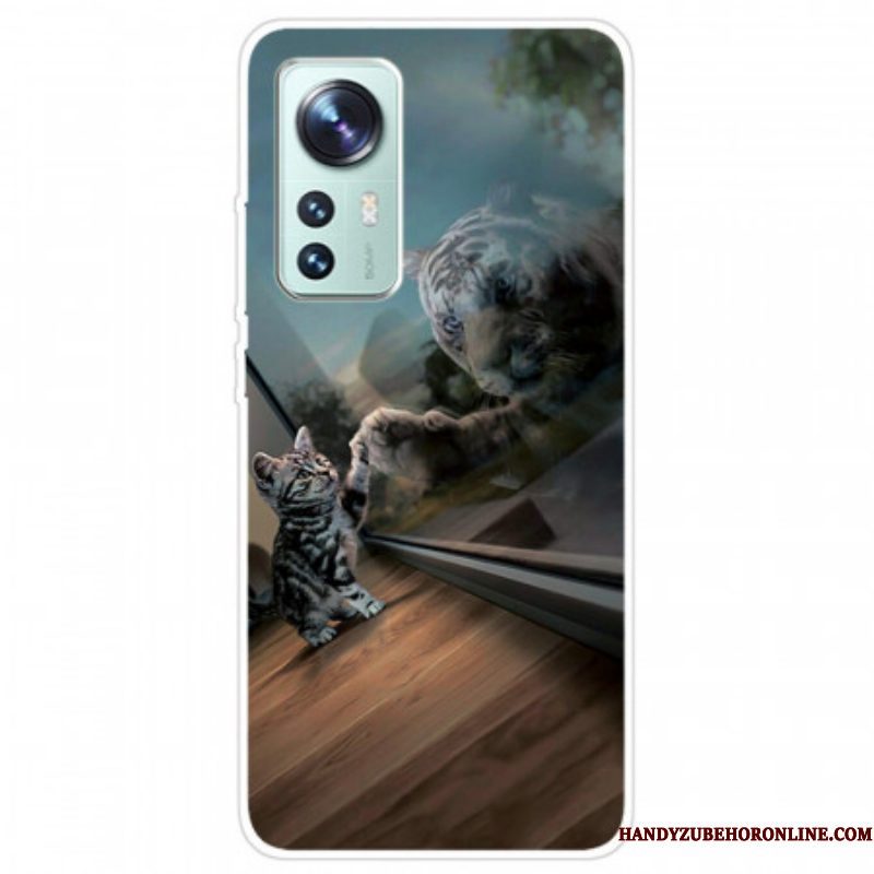 Telefoonhoesje voor Xiaomi 12 Pro Kitten Droom Siliconen