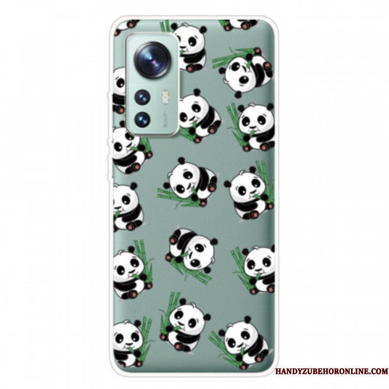 Telefoonhoesje voor Xiaomi 12 Pro Panda's