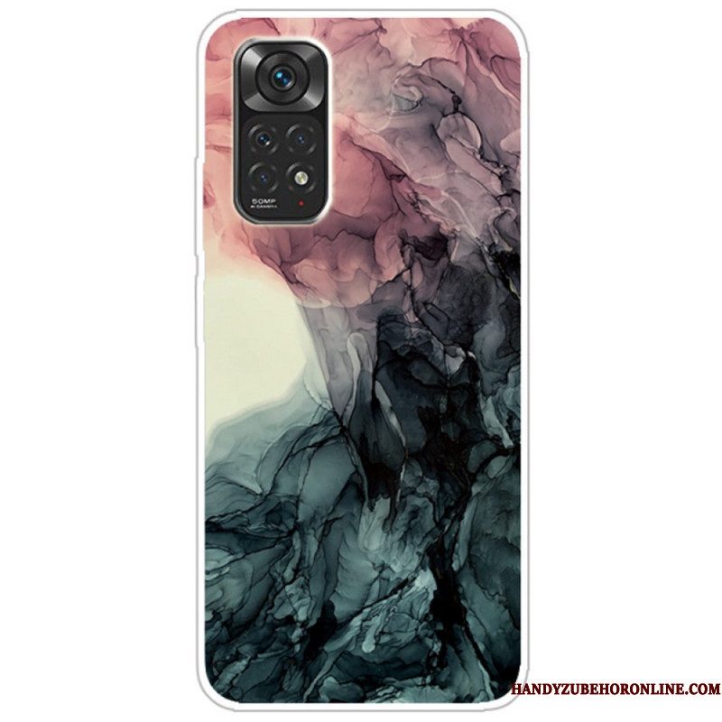 Telefoonhoesje voor Xiaomi Redmi Note 11 / 11S Gekleurd Marmer