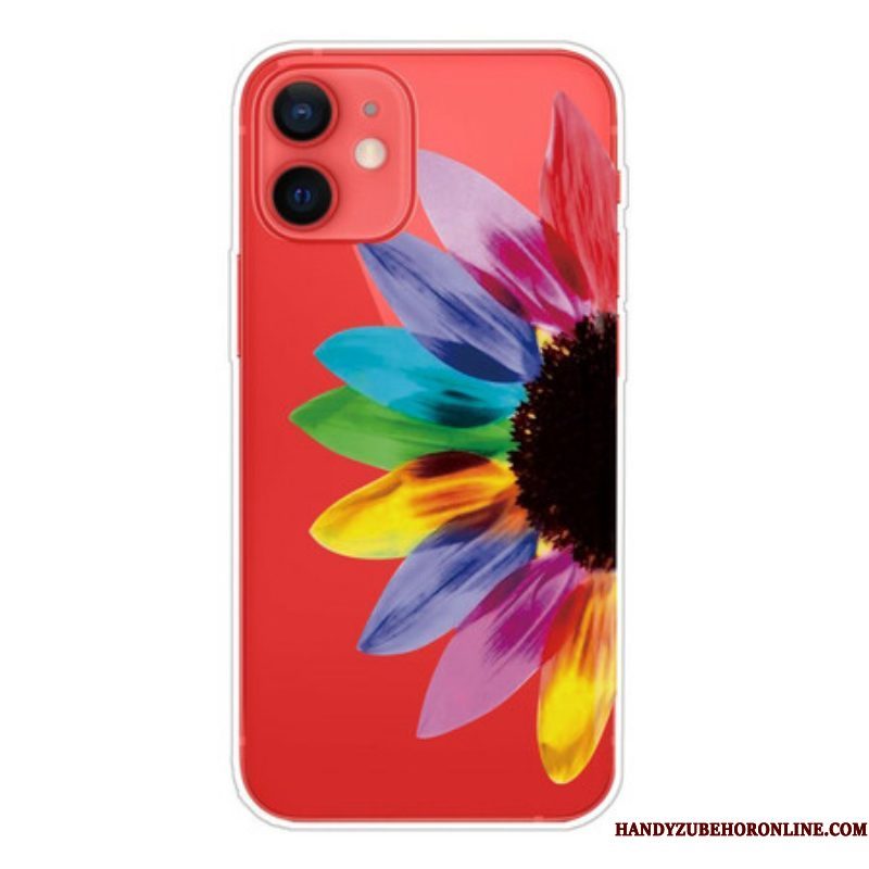 Telefoonhoesje voor iPhone 13 Mini Kleurrijke Bloem