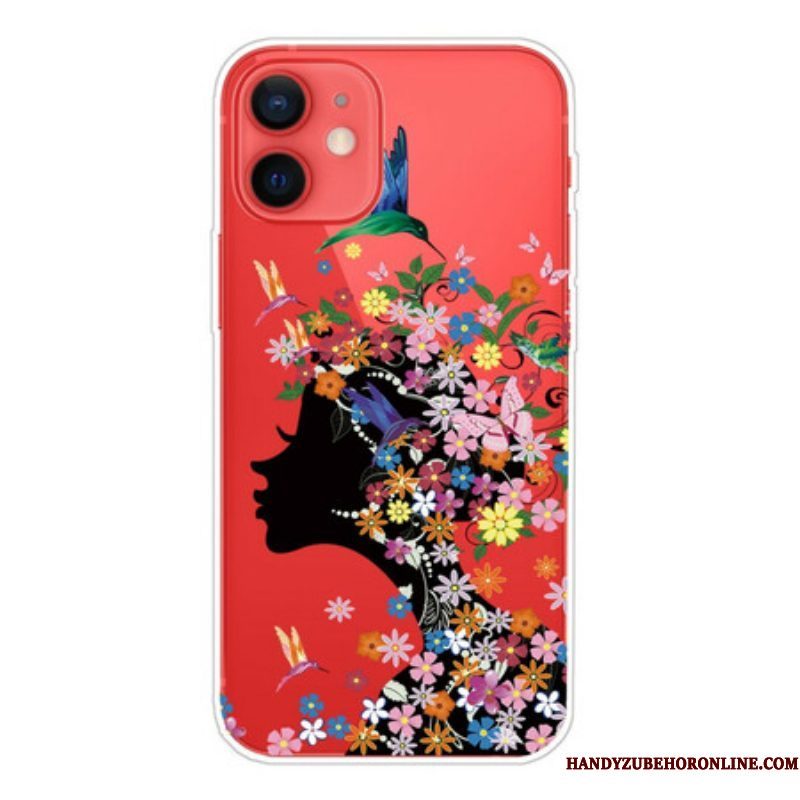 Telefoonhoesje voor iPhone 13 Mini Mooi Bloemhoofd