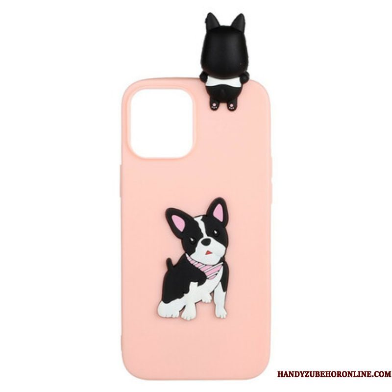 Telefoonhoesje voor iPhone 13 Pro Flavian De Hond 3d