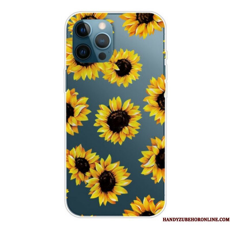 Telefoonhoesje voor iPhone 13 Pro Zonnebloemen