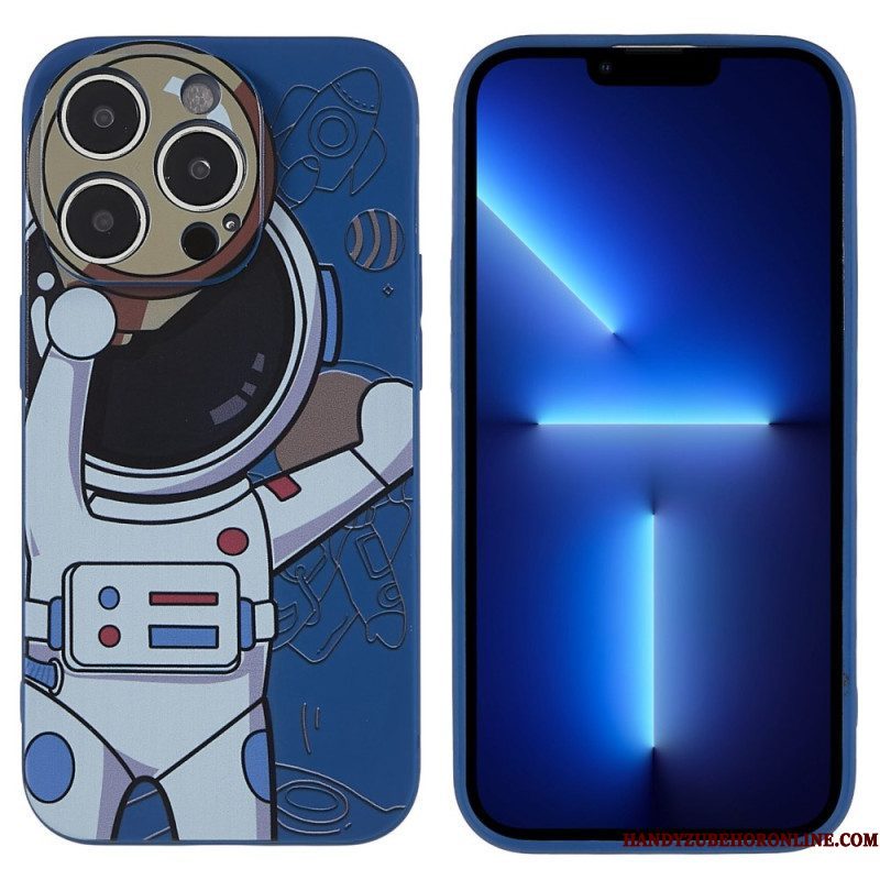 Telefoonhoesje voor iPhone 14 Pro Astronaut