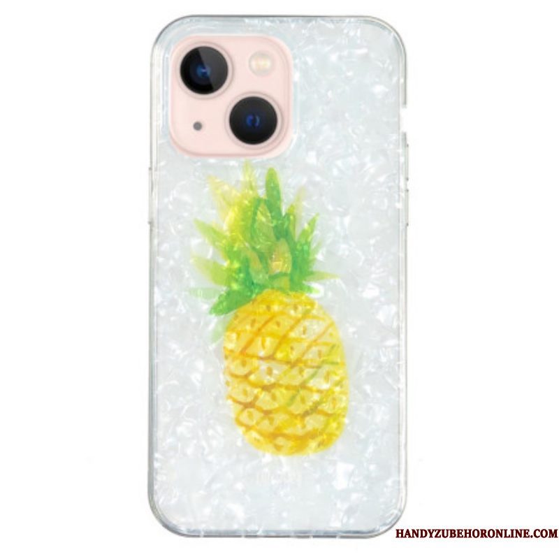 Telefoonhoesje voor iPhone 15 Plus Ananas