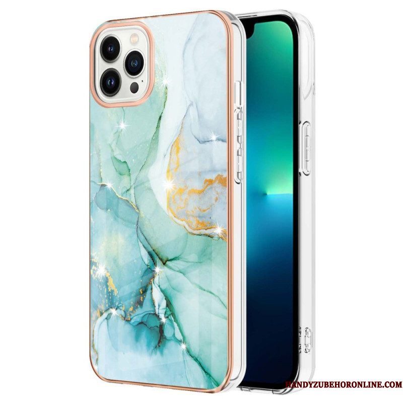 Telefoonhoesje voor iPhone 15 Pro Marmer