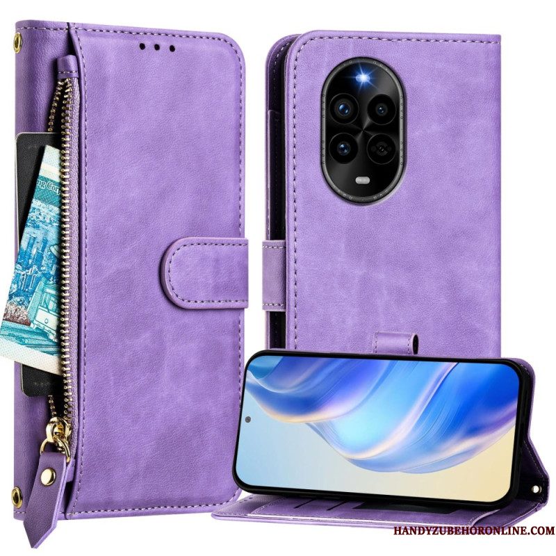 Bescherming Hoesje Huawei Nova 13 Pro Portemonnee Met Rits