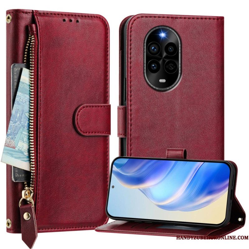 Bescherming Hoesje Huawei Nova 13 Pro Portemonnee Met Rits