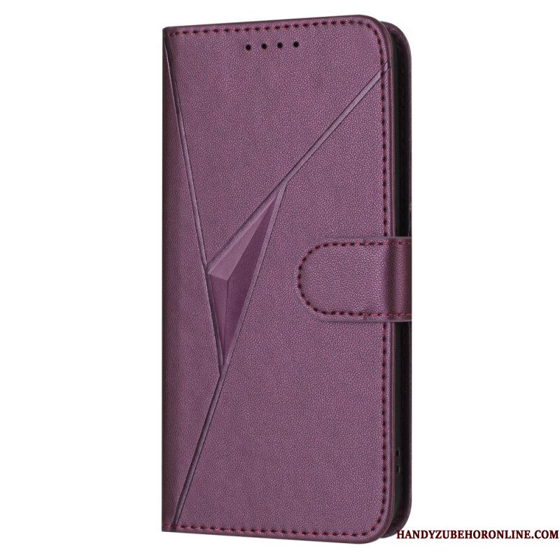 Bescherming Hoesje Samsung Galaxy S25 5g Edge Driehoekig Patroon