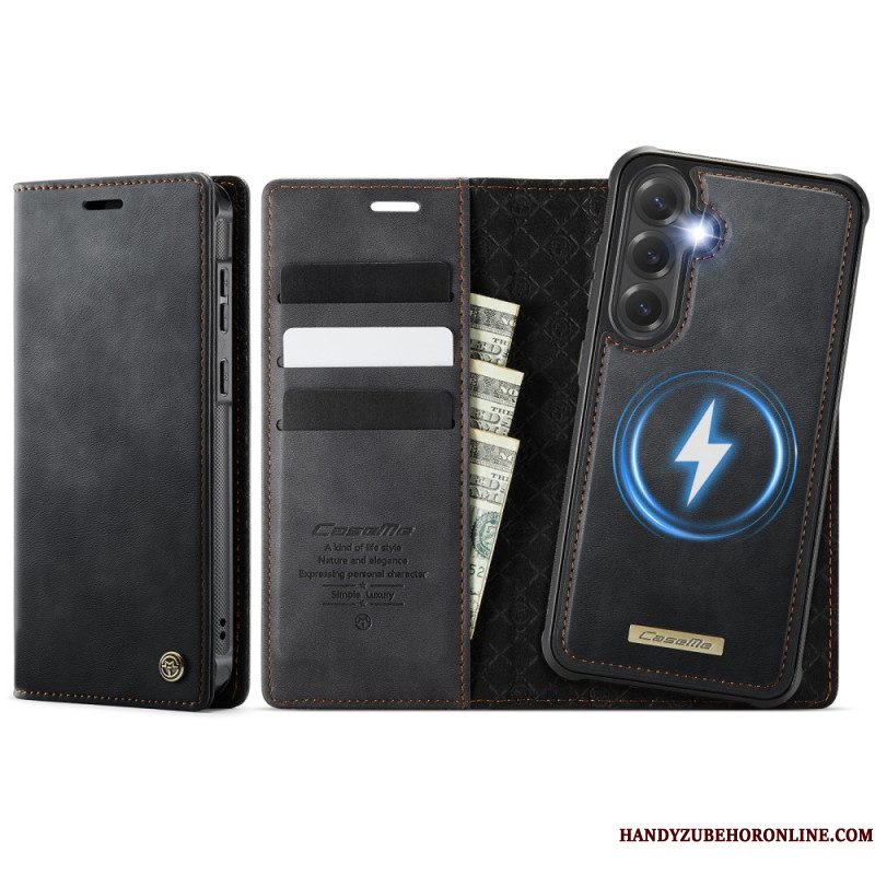 Bescherming Hoesje Samsung Galaxy S25 Fe Portemonnee Met Afneembare Hoes Rfid