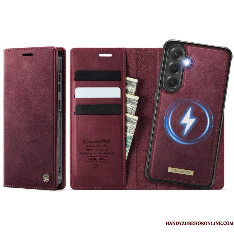 Bescherming Hoesje Samsung Galaxy S25 Fe Portemonnee Met Afneembare Hoes Rfid