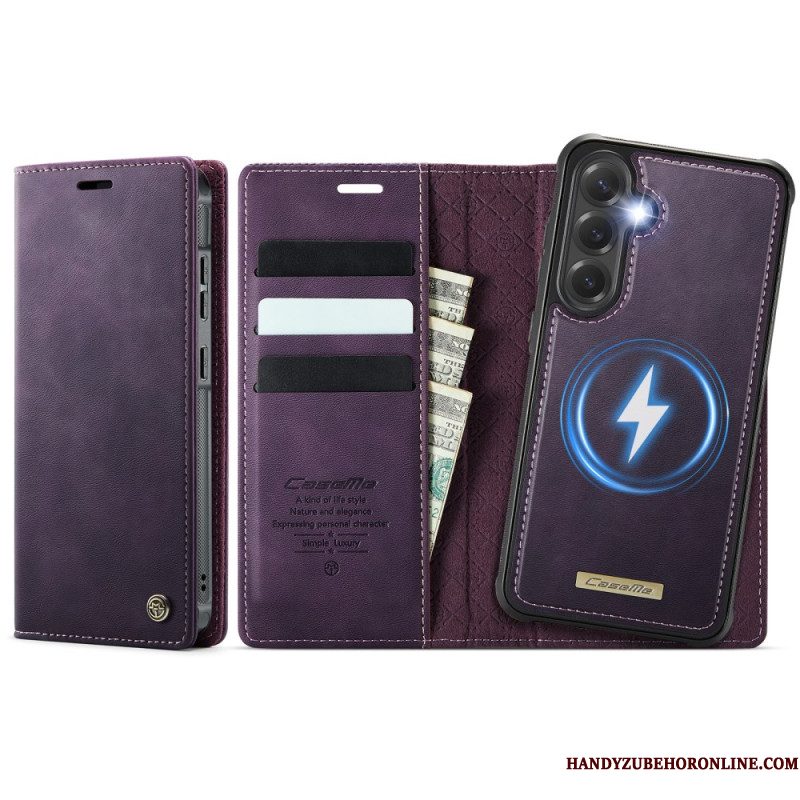 Bescherming Hoesje Samsung Galaxy S25 Fe Portemonnee Met Afneembare Hoes Rfid