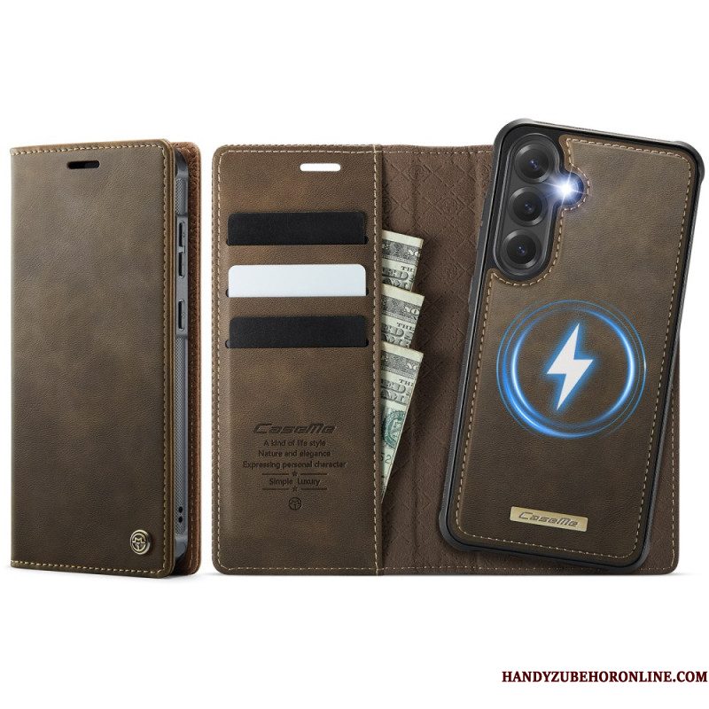 Bescherming Hoesje Samsung Galaxy S25 Fe Portemonnee Met Afneembare Hoes Rfid