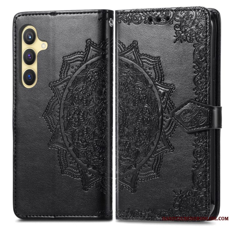 Bescherming Hoesje Samsung Galaxy S25 Plus 5g Mandala Barok