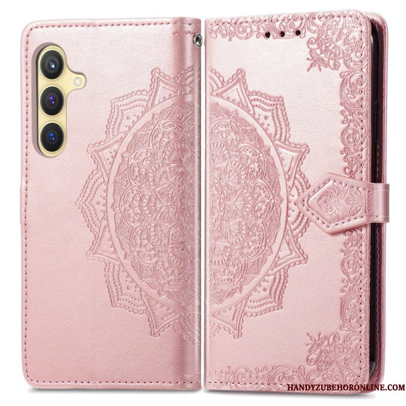 Bescherming Hoesje Samsung Galaxy S25 Plus 5g Mandala Barok