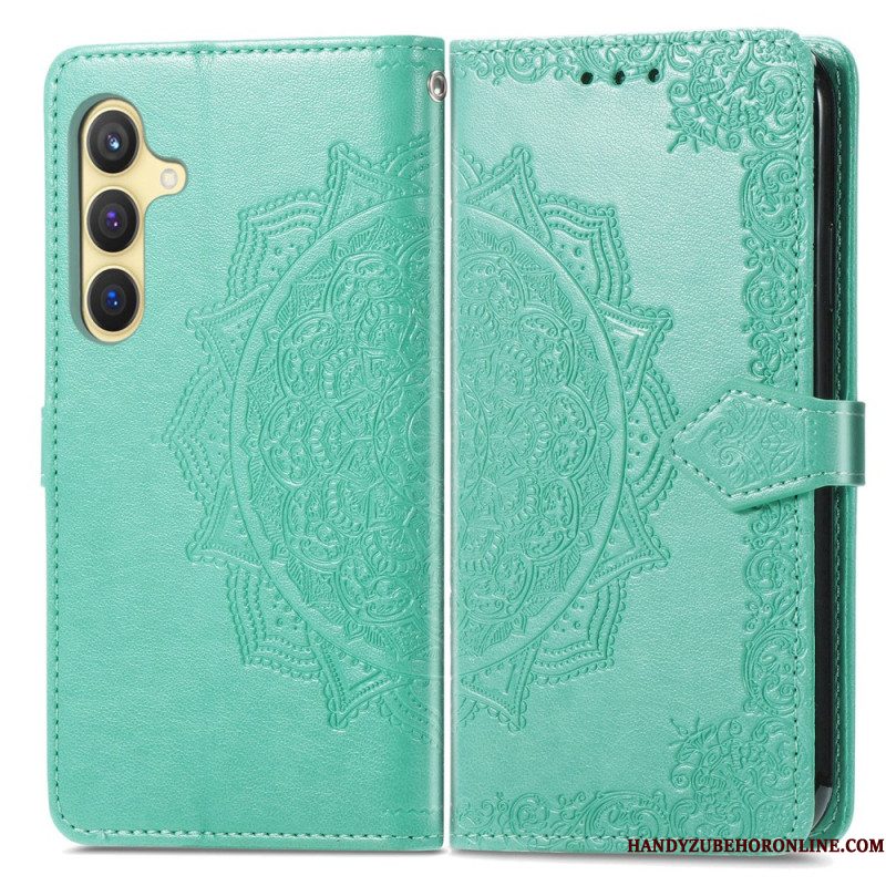 Bescherming Hoesje Samsung Galaxy S25 Plus 5g Mandala Barok
