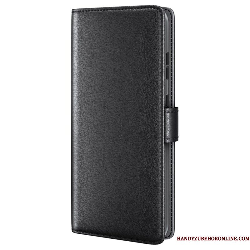 Bescherming Hoesje Samsung Galaxy S25 Ultra 5g Echt Leer