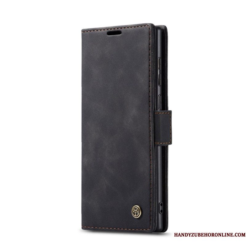 Bescherming Hoesje Samsung Galaxy S25 Ultra 5g Suède-effect Caseme