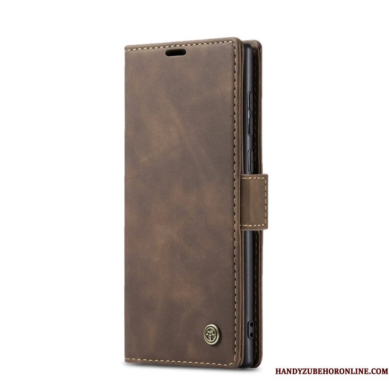 Bescherming Hoesje Samsung Galaxy S25 Ultra 5g Suède-effect Caseme