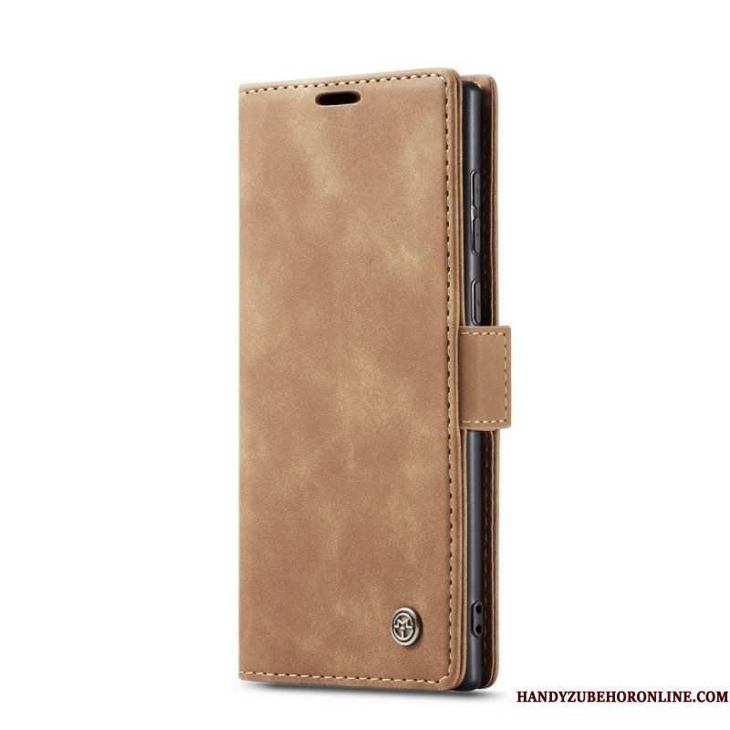 Bescherming Hoesje Samsung Galaxy S25 Ultra 5g Suède-effect Caseme