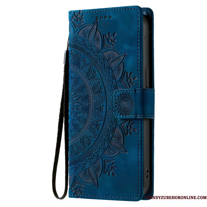 Bescherming Hoesje Samsung Galaxy S26 Plus Mandala Suède-effect