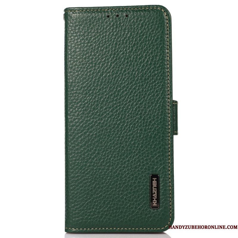 Bescherming Hoesje Samsung Galaxy S26 Ultra Khazneh Leer Rfid-bescherming