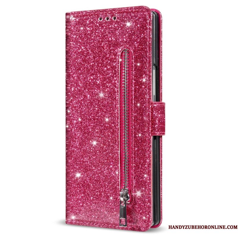 Bescherming Hoesje Samsung Galaxy Z Fold 7 Glitter