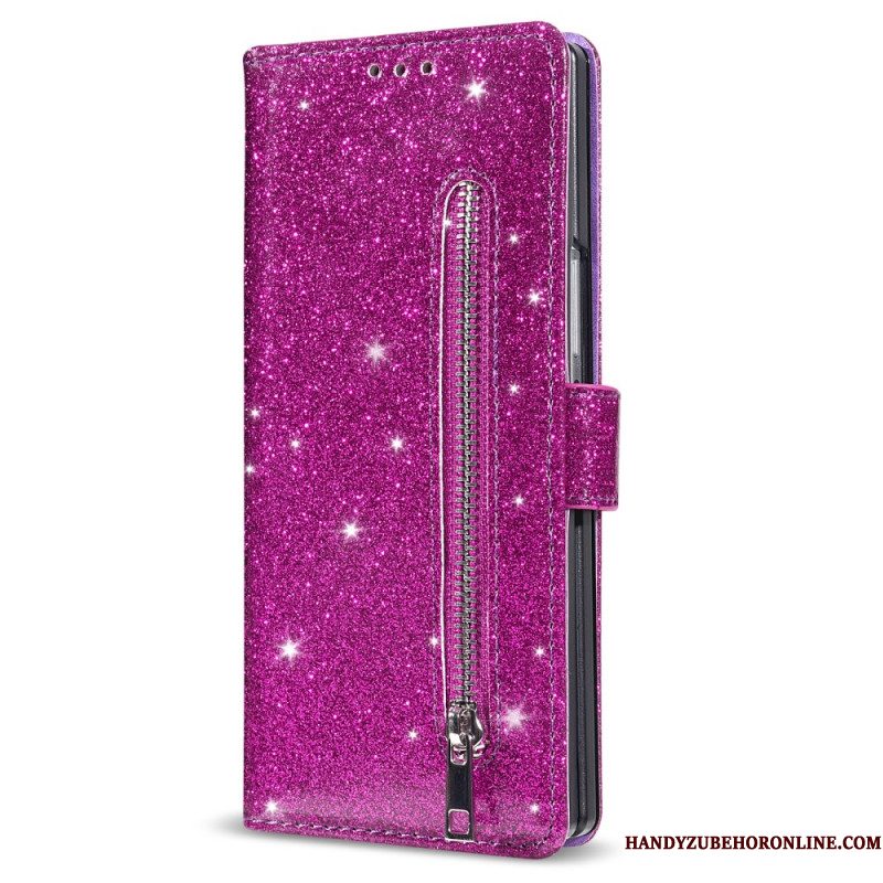 Bescherming Hoesje Samsung Galaxy Z Fold 7 Glitter