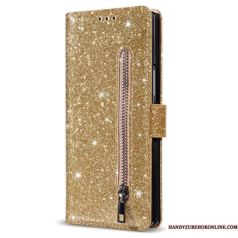 Bescherming Hoesje Samsung Galaxy Z Fold 7 Glitter