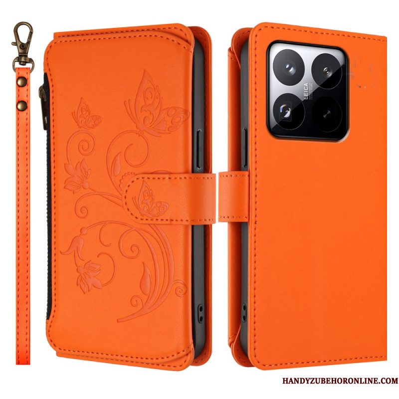 Bescherming Hoesje Xiaomi 15t 6 Rfid-kaarthouders En Sleutelkoord