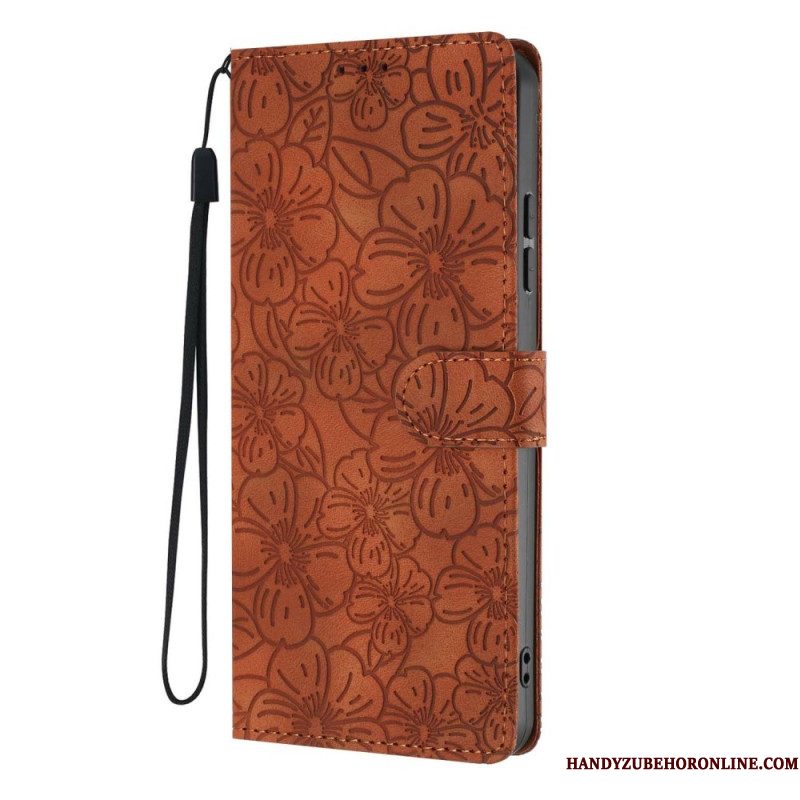 Bescherming Hoesje Xiaomi 15t Pro Bloemengravure