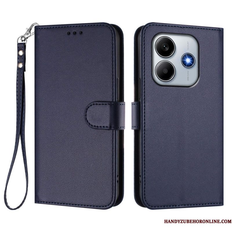 Bescherming Hoesje Xiaomi Redmi Note 14 5g Effen Met Koord